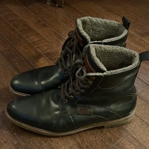 Bugatti Trendy Black Men’s Boots - Picture 4 of 12